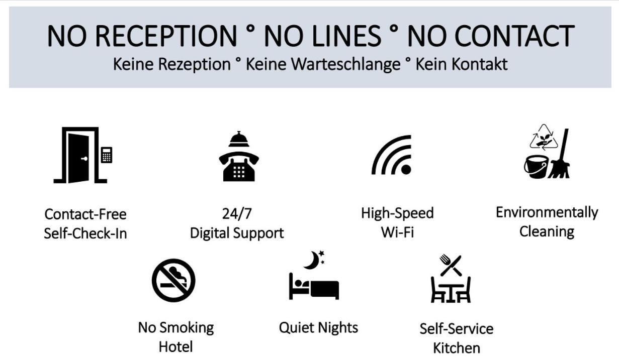 Max Hotel Duesseldorf Self-Check-In Екстериор снимка